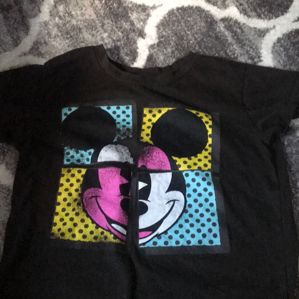 fun colors mickey mouse shirt